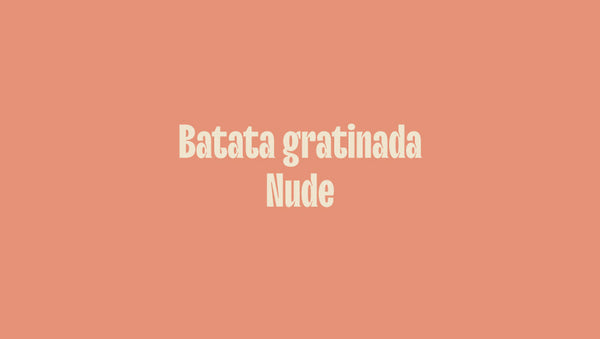 Batata gratinada Nude
