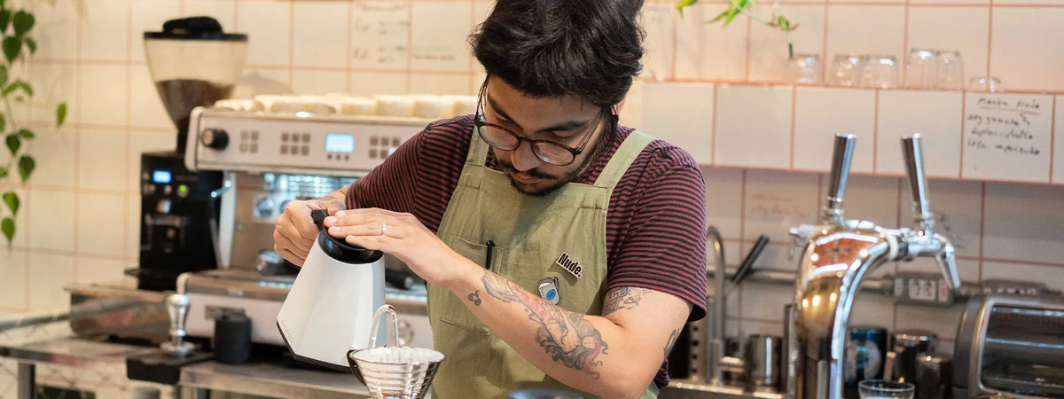 Um barista pronto pra mudar de continente