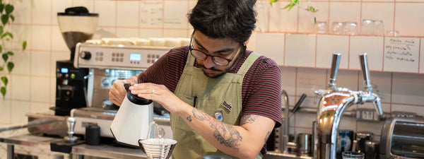 Um barista pronto pra mudar de continente