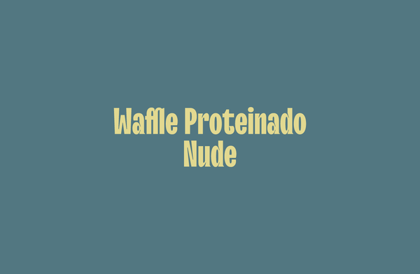 Waffle Proteinado Nude