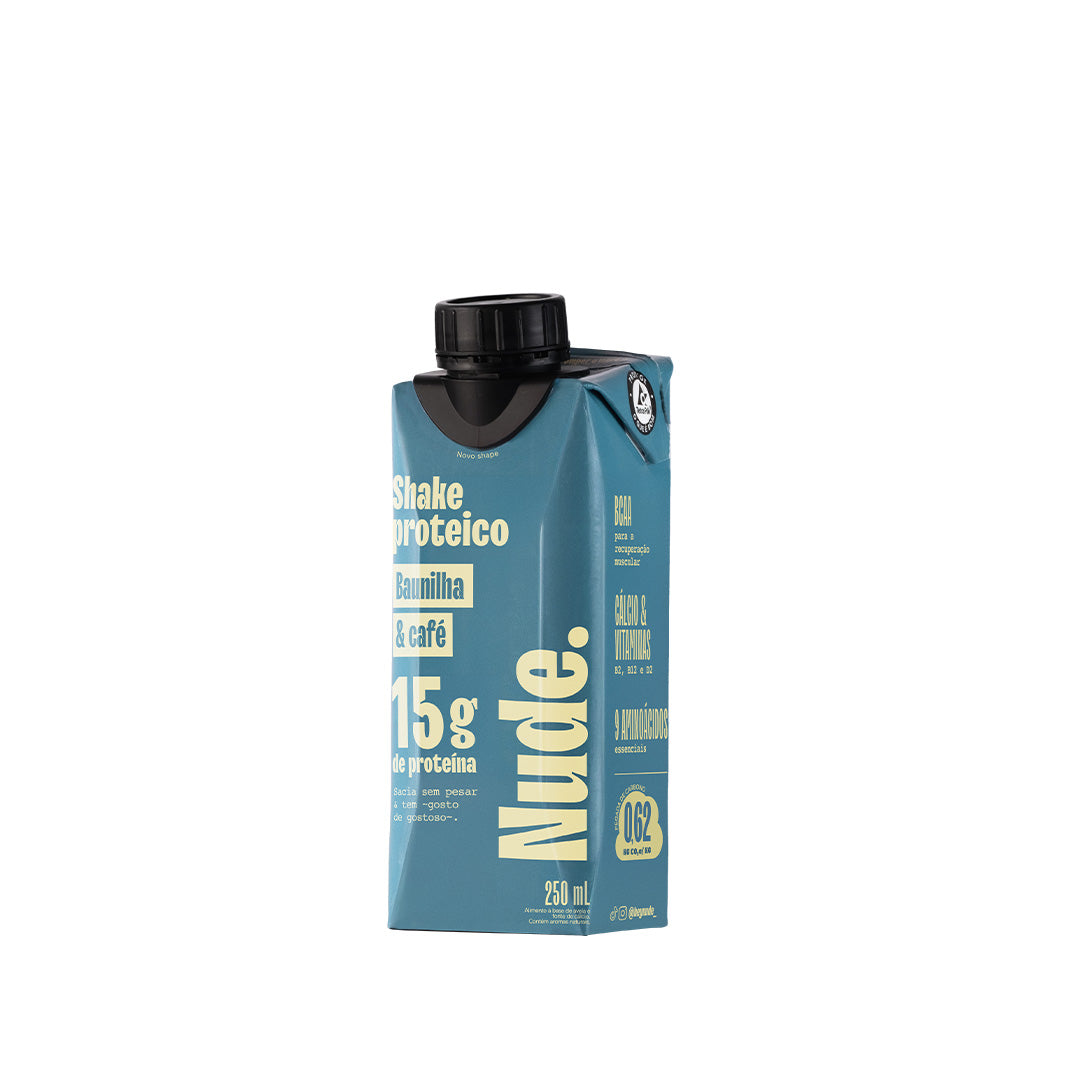 Nude Vainilla y Café Bebida Proteica 250ml