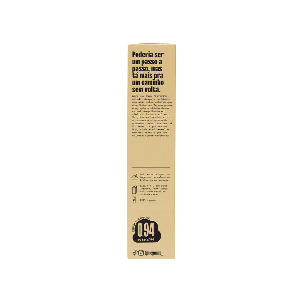 Cereal de avena con vainilla Nude 180 g